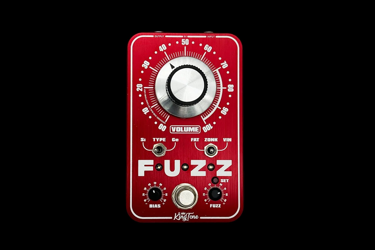 Kingtone - MiniFUZZ V2 Red fuzz pedál